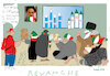 Cartoon: Rising lion and Mollahs (small) by gungor tagged iran,and,israel,conflict