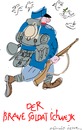 Cartoon: Schwejk (small) by gungor tagged czechoslovakia