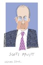 Cartoon: Scott Pruitt (small) by gungor tagged usa