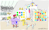 Cartoon: The Studio (small) by gungor tagged painter