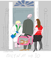 Cartoon: Welcome Home (small) by gungor tagged uk