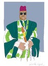 Cartoon: Yahya Jammeh (small) by gungor tagged gambia