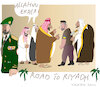 Cartoon: Zelenskyy in Jeddah (small) by gungor tagged zelenskyy,in,saudi,arabia