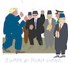 Cartoon: Zumba and trade deal (small) by gungor tagged trump,in,southeast,asia
