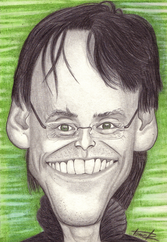Cartoon: draw me (medium) by Tomek tagged portraitpitch
