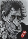 Cartoon: Keith Richards (small) by Tomek tagged rolling,stones,keith,richards