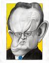Cartoon: Martti Ahtisaari (small) by Tomek tagged finland,politician