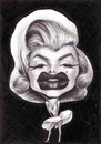 Cartoon: Marilyn Monroe (small) by Tomek tagged caricature marilyn monroe