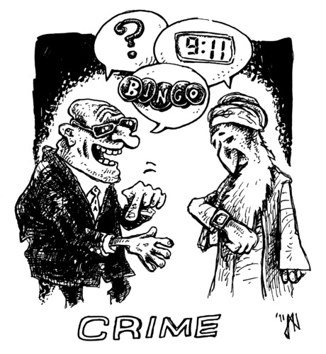 Cartoon: casio crime (medium) by JP tagged terrorism,terror,al,quaida,guantanamo,casio,watch,wristwatch,terrorism,terror,al quaida,guantanamo,al,quaida