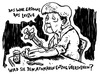 Cartoon: atomarer Entzug (small) by JP tagged moratorium,atom,akw,restlaufzeit,merkel,cdu