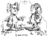 Cartoon: treffen sich 2 Osterhasen (small) by JP tagged ostern,osterhase,koch,mehrin,guttenberg,plagiat,plagiatsaffäre,doktor,doktortitel