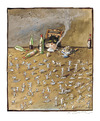 Cartoon: Ohne Titel (small) by Peter Bauer tagged katzen mäuse tanzen alkohol wein