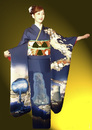Cartoon: Kimono (small) by Summa summa tagged kimono
