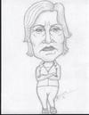 Cartoon: Jane Lynch   Sue Sylvester (small) by astrocaricaturas tagged jane,lynch,sue,sylvester