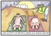 Cartoon: Unterwegs (small) by Backrounder tagged urlaub,menschen,religion,reisen,ferien,gesellschaft