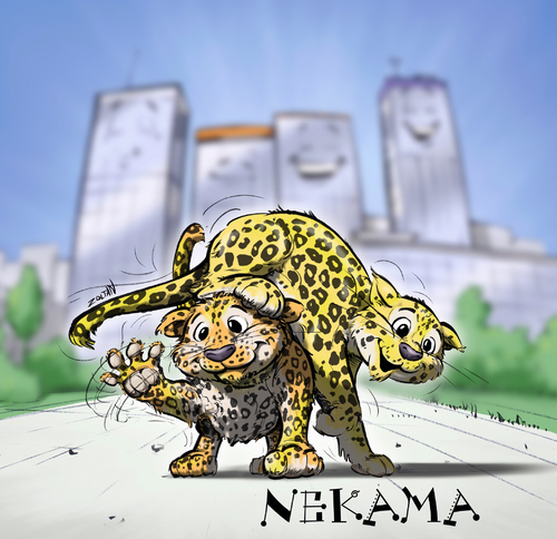 Cartoon: Nekama (medium) by Zoltan tagged nekama,tierpark,berlin,leopard,chinaleopard,raubkatze,zoltan,dovath,zoo,nachwuchs,tierbaby,nekama,tierpark,berlin,leopard,chinaleopard,raubkatze,zoltan,nachwuchs,dovath,zoo,tierbaby