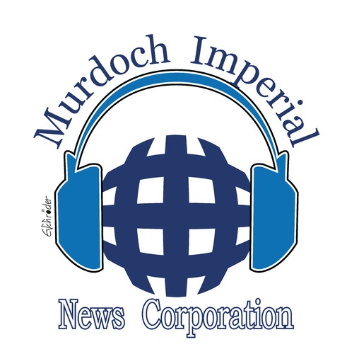 Cartoon: Murdoch Imperial (medium) by ESchröder tagged corporation,news,medienkonzern,medien,murdoch,rupert,james,corp,imperium,sky,fox,bespitzelung,abhöraffäre