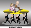 Cartoon: Energieträger (small) by ESchröder tagged energiekonzerne,atom,regierung