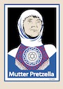 Cartoon: Mutter Pretzella (small) by ESchröder tagged afd,frauke,petry,markus,pretzell,mutter,schwangerschaft,israel,juden,in,deutschland,wahlkampf,teresa,muslima