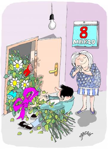 Cartoon: 8 de marzo (medium) by Dragan tagged de,marzo,internacional,dia