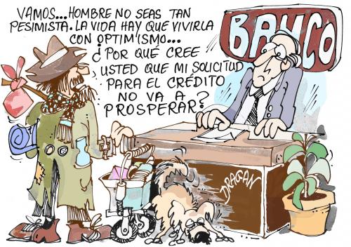 Cartoon: cricis (medium) by Dragan tagged cricis,bank