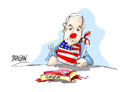 Cartoon: Gaza (medium) by Dragan tagged gaza
