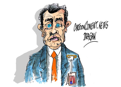 Cartoon: John Boehner  fracaso (medium) by Dragan tagged john,boehner,eeuu,estados,unidos,barack,obama,democratas,republicanos,te,parti,politics,cartoon
