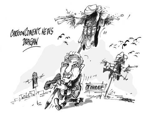 Cartoon: Jose Manuel Garcia-Margallo (medium) by Dragan tagged jose,manuel,garcia,margallo,spain,saharauis,aljeria,tinduf,frente,polisario,terorizmo
