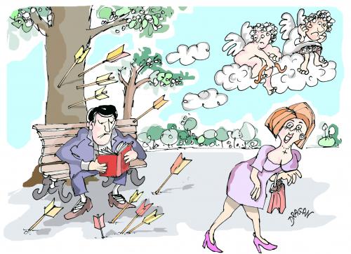 Cartoon: San Valentin 2 (medium) by Dragan tagged san,valentin