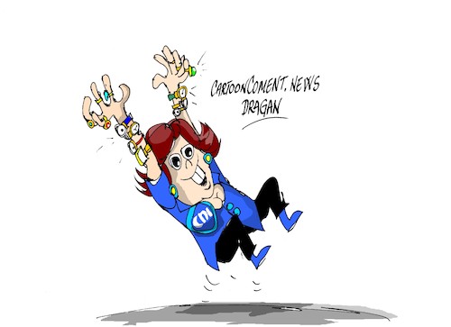Cartoon: Soraya Saenz de Santamaria (medium) by Dragan tagged soraya,saenz,de,santamaria