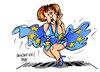 Cartoon: Angela Merkel (small) by Dragan tagged angela,merkel,alemania,chipre,nikozia,elecciones,generales,merlin,monro,politics,cartoon