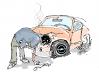 Cartoon: Automobil -cricis (small) by Dragan tagged automobil,crisis