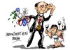 Cartoon: Barack Obama-tendiendo la mano (small) by Dragan tagged barack,obama,estados,unidos,eeuu,japon,tokio,paz,politics,cartoon