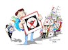 Cartoon: Florida- protestas (small) by Dragan tagged florida,protestas,eeuu