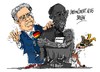 Cartoon: Joachim Gauck-el Bobo (small) by Dragan tagged joachim,gauck,presidente,columbia,bogota,alemania,universidad,de,los,andes,politics,cartoon