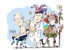 Cartoon: Joe Biden-chequeo (small) by Dragan tagged joe,biden