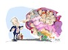 Cartoon: Joe Biden-Dmitri Rogozin-Dios (small) by Dragan tagged joe,biden,dmitri,rogozin,dios