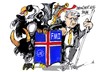 Cartoon: Olafur Ragnar Grimsson (small) by Dragan tagged olafur,ragnar,grimsson,islandia,elecciones,politics,cartoon