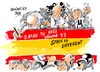 Cartoon: Spain is different (small) by Dragan tagged spain,is,different,corrupcion,partido,popular,pp,politics,cartoon