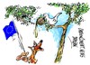 Cartoon: UE-Premio Nobel (small) by Dragan tagged ue,union,europea,premio,nobel,por,la,paz,politics,cartoon