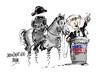 Cartoon: Vladimir Putin-Borodino (small) by Dragan tagged vladimir,putin,batalla,borodino,1812,2012,bicentenario,rusia,francia,napoleon,politics,cartoon