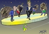 Cartoon: Germany s leading role in Europe (small) by johnxag tagged economy,politics,finance,money,germany,merkel,europe,euro