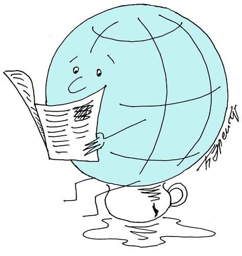 Cartoon: Wikileaks (medium) by ErenburgBoris tagged massmedia,wikileaks,smell