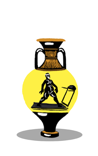 Cartoon: Ancient Vase... (medium) by berk-olgun tagged ancient,vase