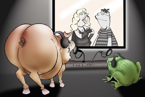 Cartoon: Animals Muppet Show... (medium) by berk-olgun tagged muppet,show