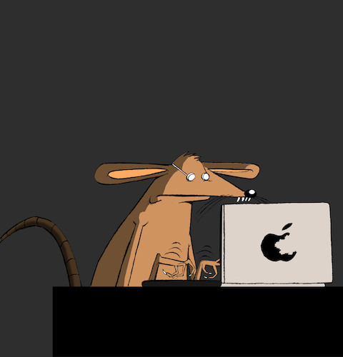 Cartoon: Apple... (medium) by berk-olgun tagged apple