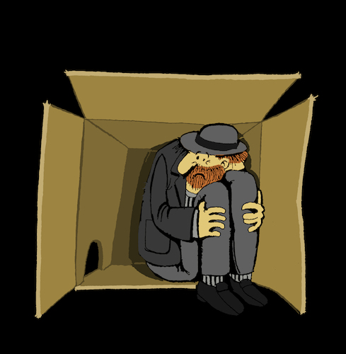 Cartoon: Box House ... (medium) by berk-olgun tagged box,house