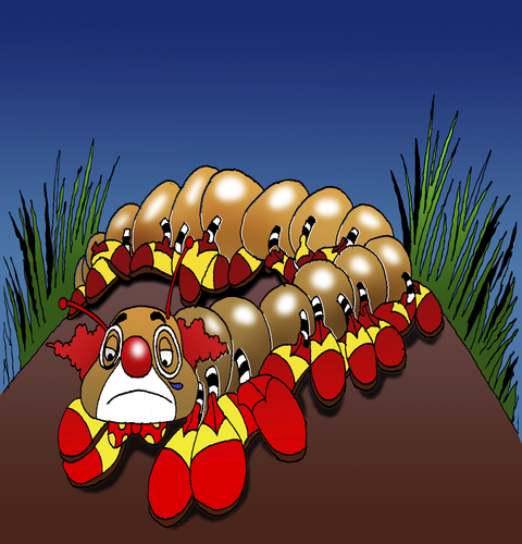 Cartoon: Centipede... (medium) by berk-olgun tagged centipede