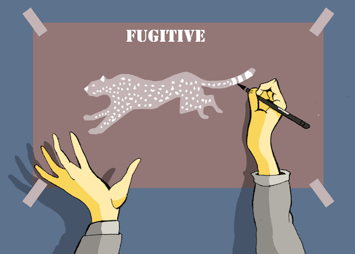 Cartoon: Cheetah... (medium) by berk-olgun tagged cheetah