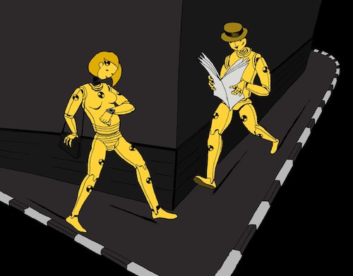 Cartoon: Crash Test Dummies... (medium) by berk-olgun tagged crash,test,dummies